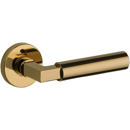 Estate L029 Gramercy Left Handed Single Lever Without Rosette – Lifetime Polished Brass