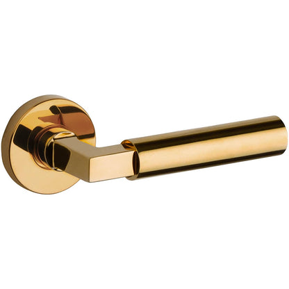 Estate L029 Gramercy Left Handed Single Lever Without Rosette – Non-Lacquered Brass