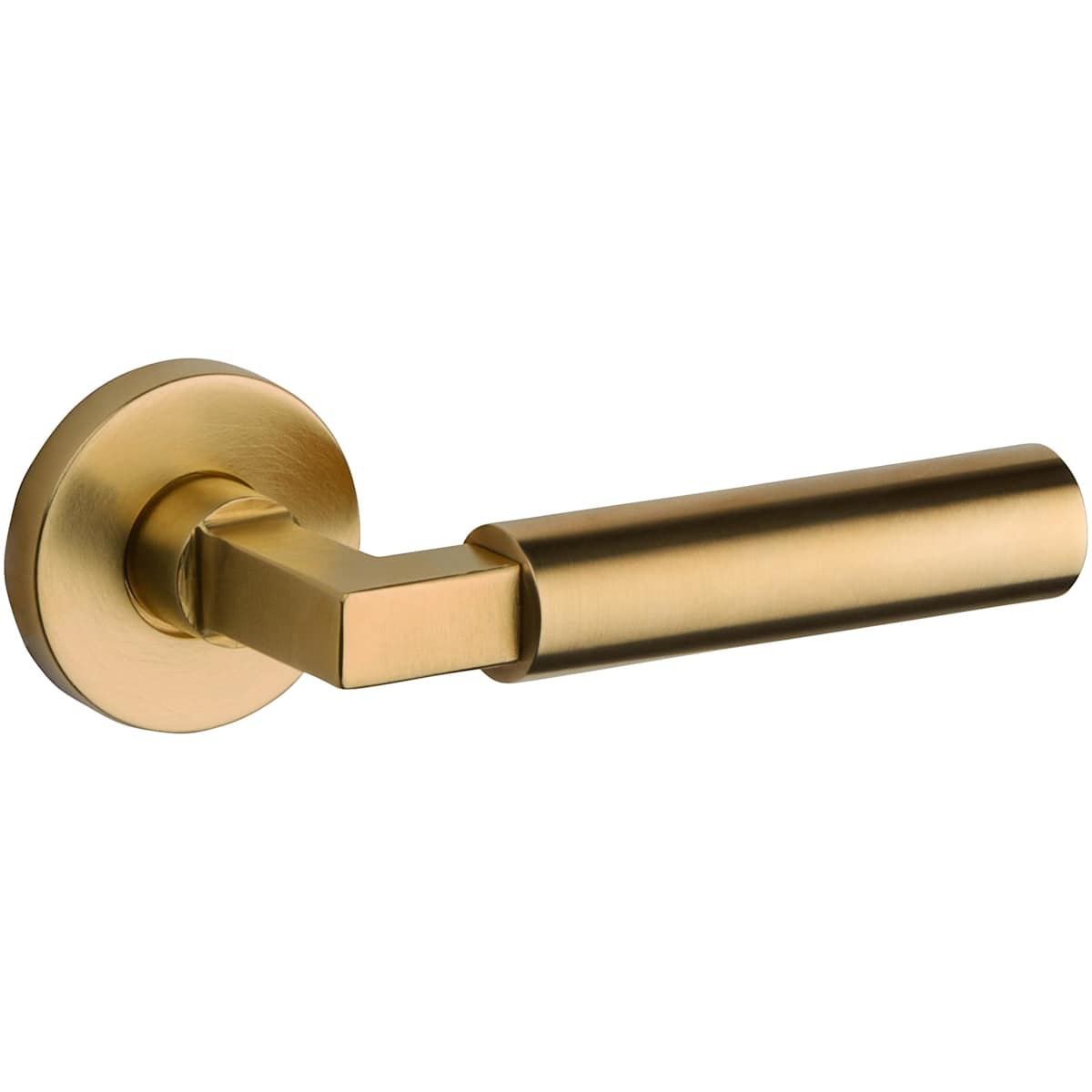 Estate L029 Gramercy Left Handed Single Lever Without Rosette – Lifetime Satin Brass