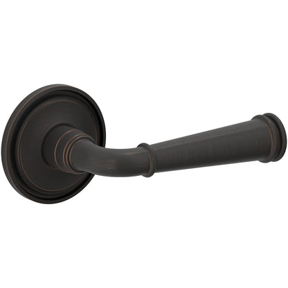 Estate L033 Briarcrest Passage Door Lever Set with 5070 Rose – Venetian Bronze
