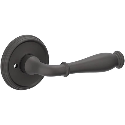 Estate L034 Nashville Privacy Door Lever Set with 5134 Rose – Oil-Rubbed Bronze