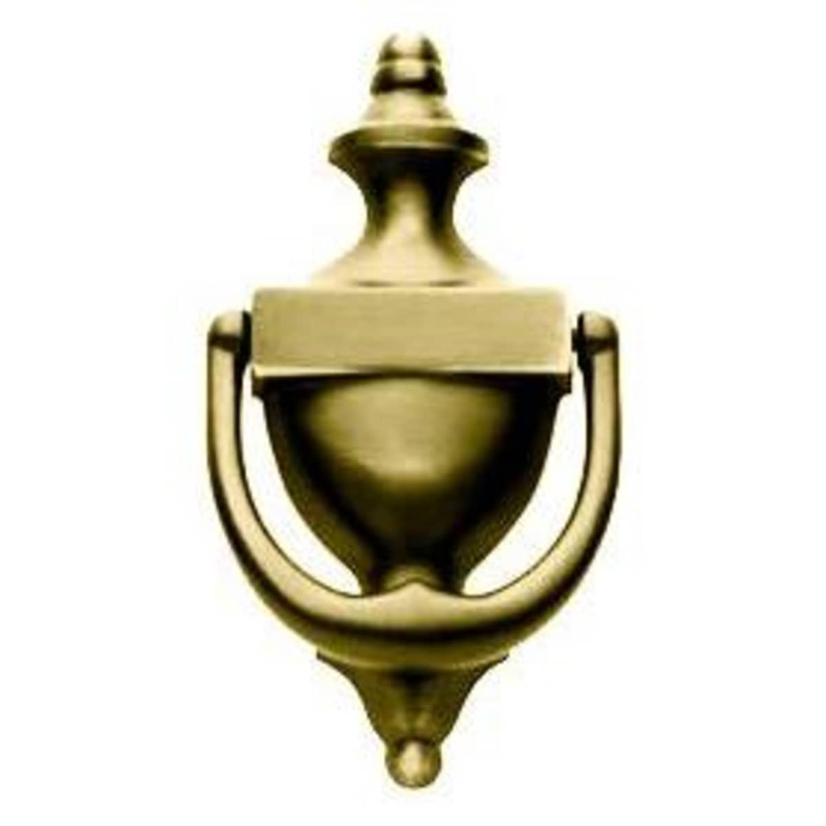 Baldwin 0102 Colonial Door Knocker - Lifetime Graphite Nickel