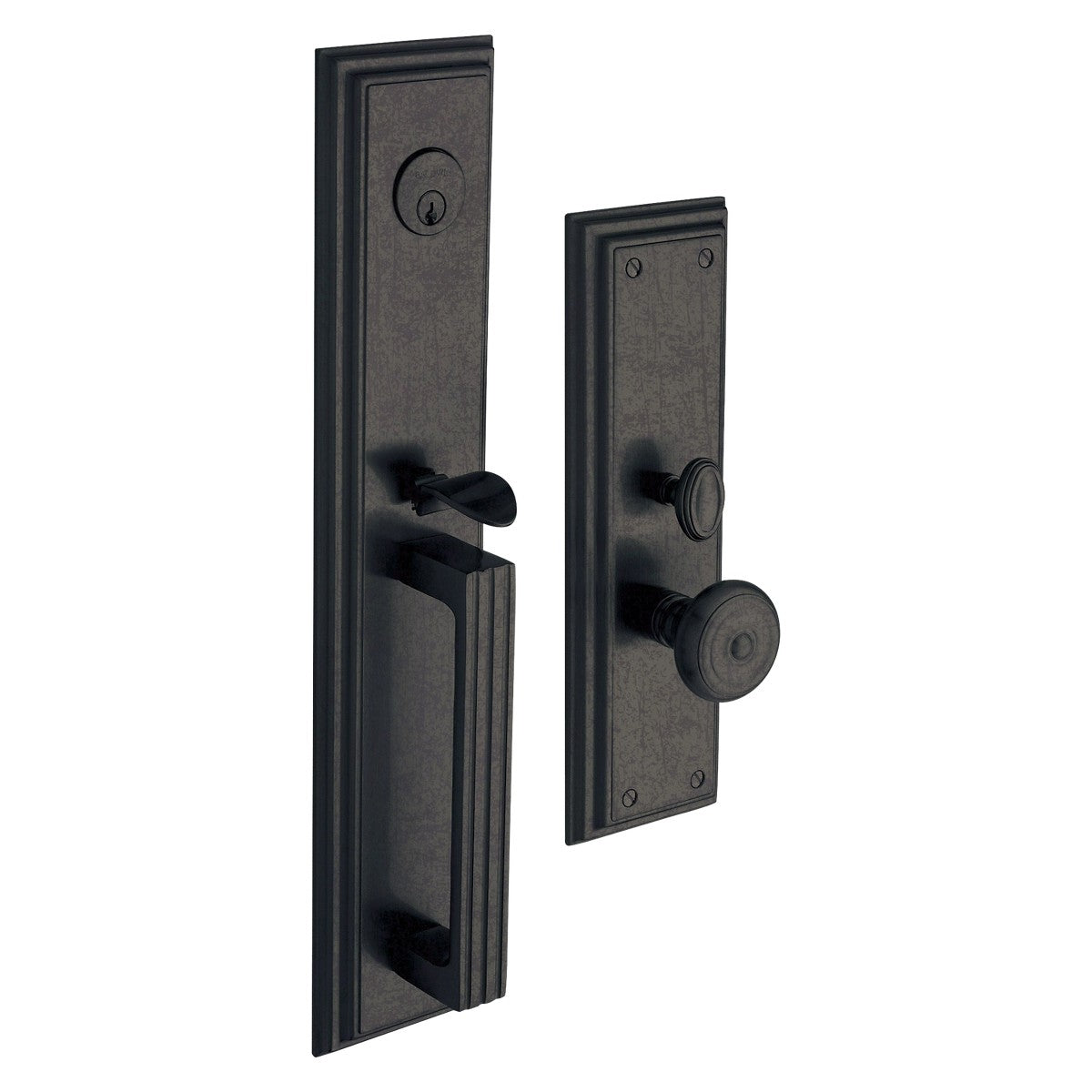 Tremont Baldwin mortise door lock in Distressed Oil Rubbed Bronze