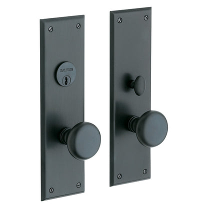 Baltimore Baldwin mortise door lock in Oil Rubbed Bronze