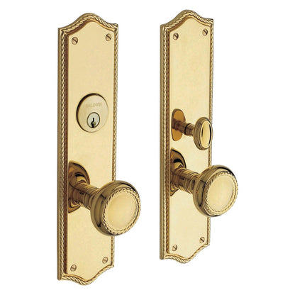 Barclay Baldwin mortise door lock in Non-Lacquered Brass