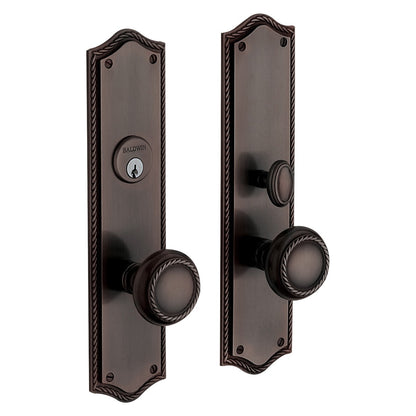 Barclay Baldwin mortise door lock in Venetian Bronze