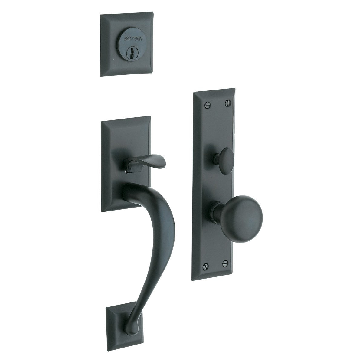 Concord Baldwin mortise door lock in Oil Rubbed Bronze