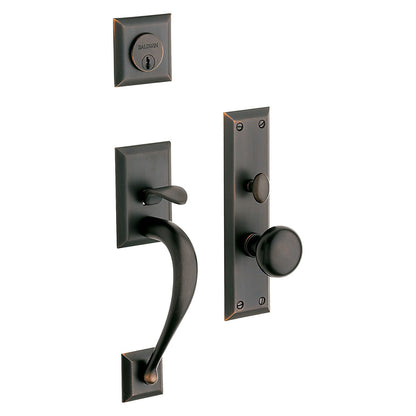 Concord Baldwin mortise door lock in Venetian Bronze