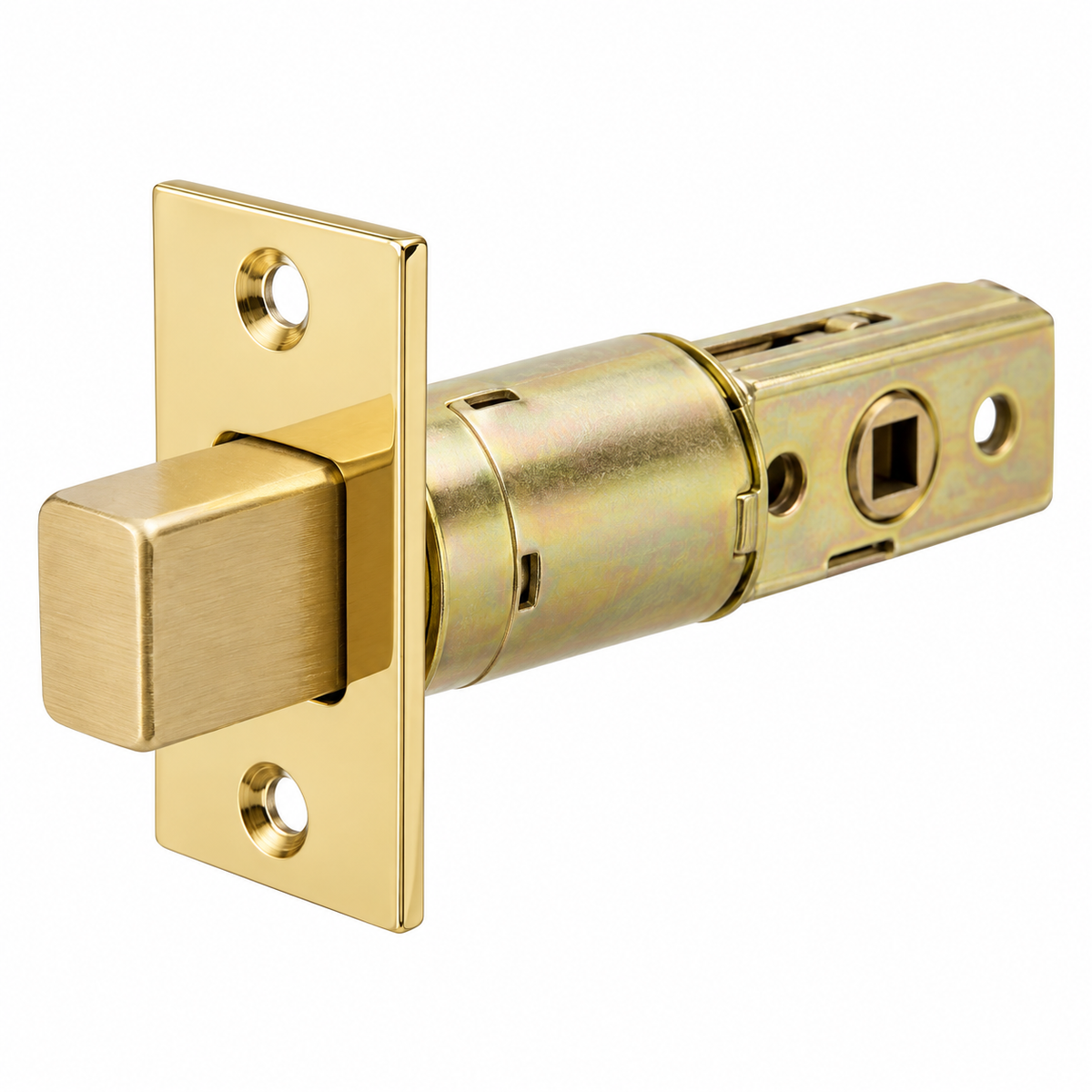 Illustration of deadbolt latch