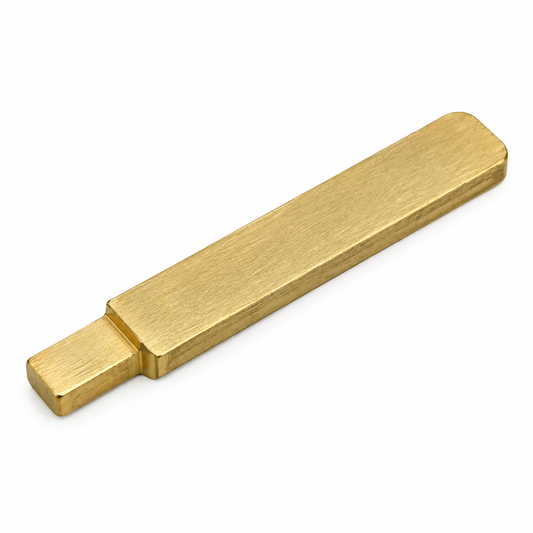 Illustration of deadbolt thick door kit for Baldwin hardware
