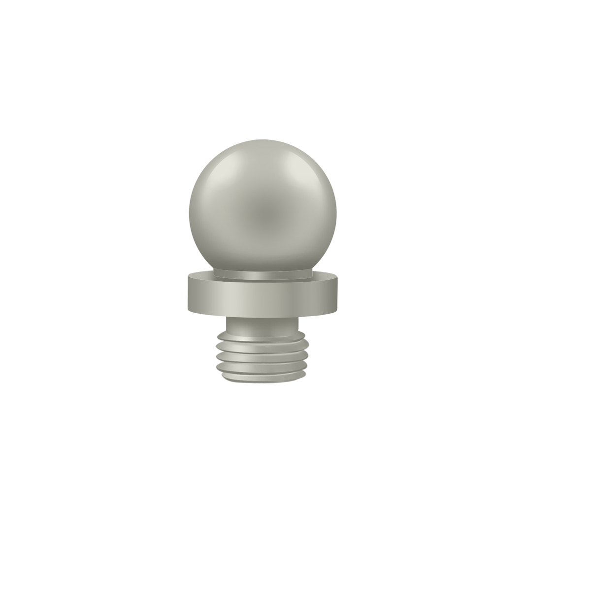 Deltana DSBT3 ball tip finial - US15 brushed nickel