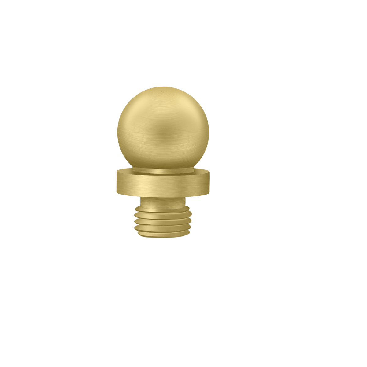 Deltana DSBT3 ball tip finial - US4 brushed brass