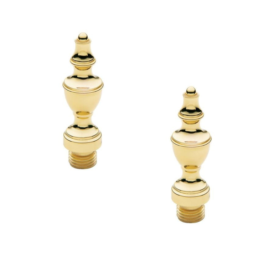 Hinge Finials - 1080 Ball Tip - Radius Corner Hinges; 050 - Antique Brass