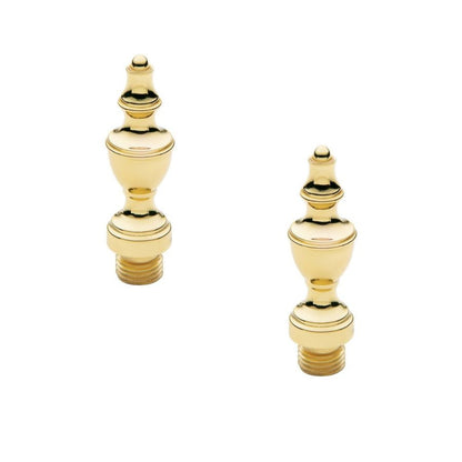 Hinge Finials - 1080 Ball Tip - Radius Corner Hinges; 050 - Antique Brass