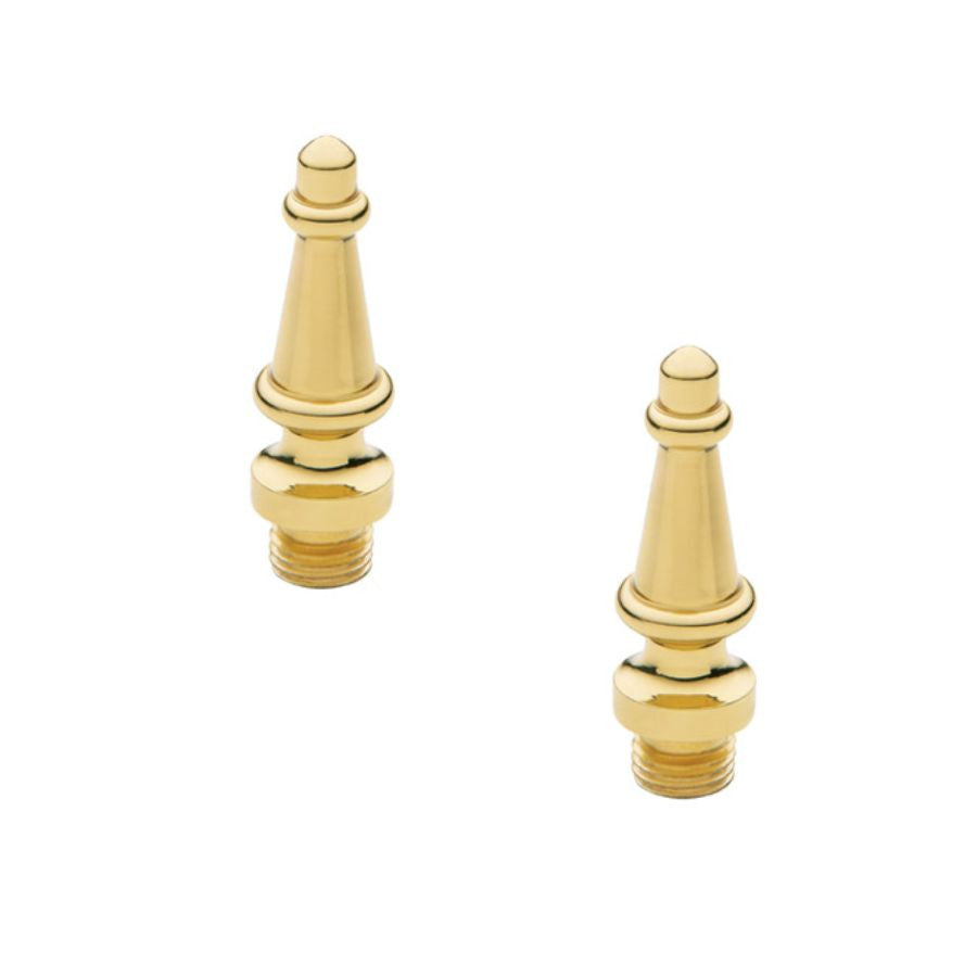 Hinge Finials - 1080 Ball Tip - Radius Corner Hinges; 056 - Lifetime Satin Nickel