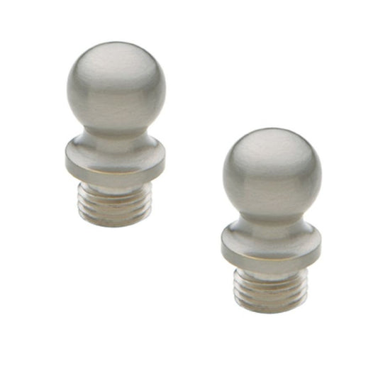 Hinge Finials - 1080 Ball Tip - Radius Corner Hinges; 003 - Lifetime Polished Brass