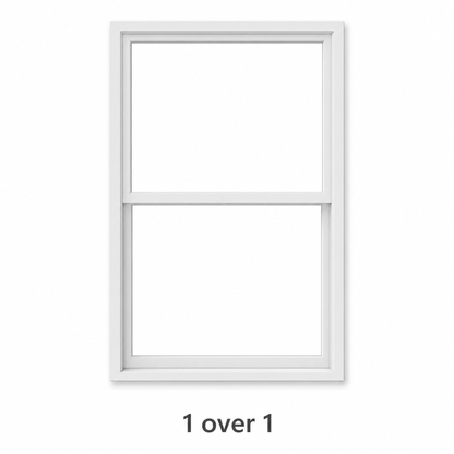 Historical Replacement Window - Aluminum Clad; 2 over 2