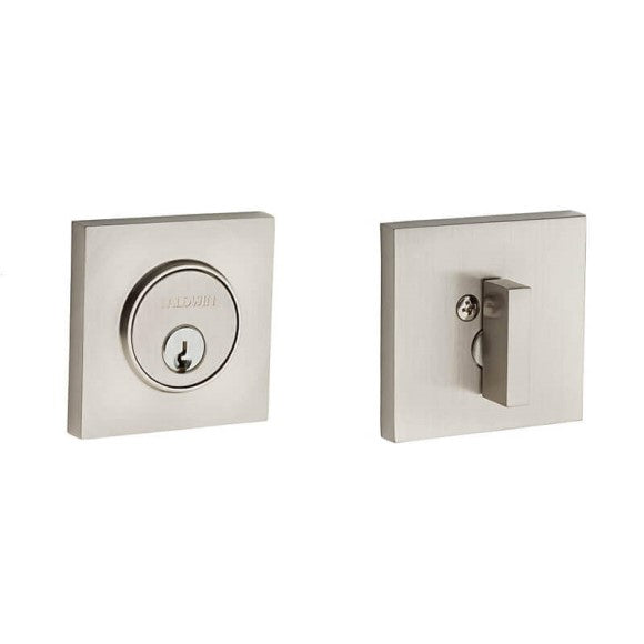 8220 Baldwin Contemporary Square Single Cylinder Deadbolt