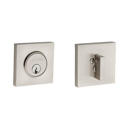 8220 Baldwin Contemporary Square Single Cylinder Deadbolt
