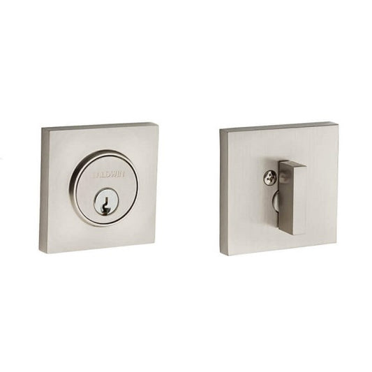 8220 Baldwin Contemporary Square Single Cylinder Deadbolt