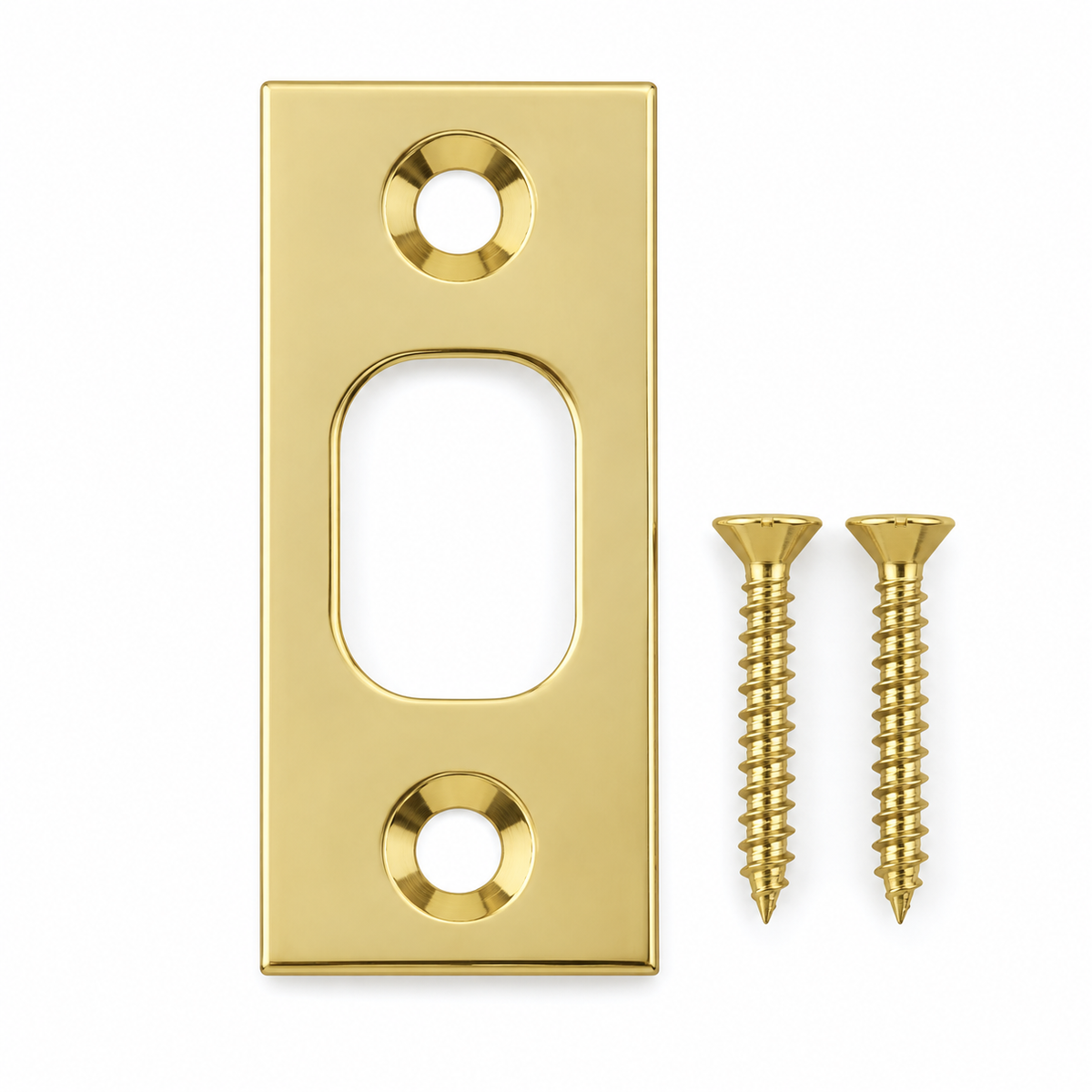 Illustration of latch faceplate