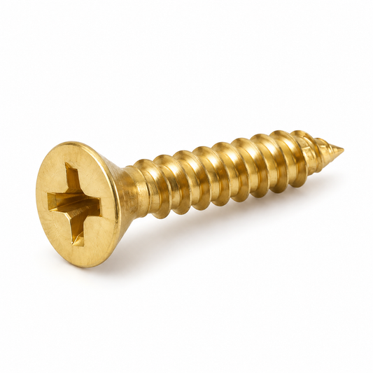 Illustration of latch & strike plate screw