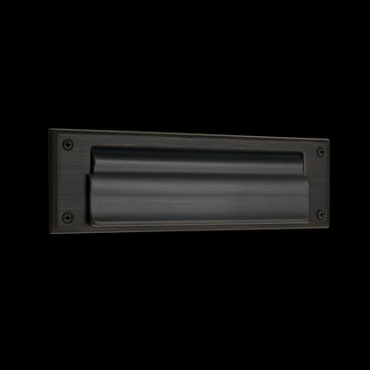 Letter Box Plate with Liner Insert - 112 - Venetian Bronze