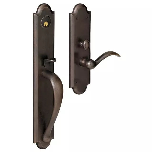 Baldwin Boulder Full-Escutcheon Complete Mortise Entry Set with 5452V lever – product image 2