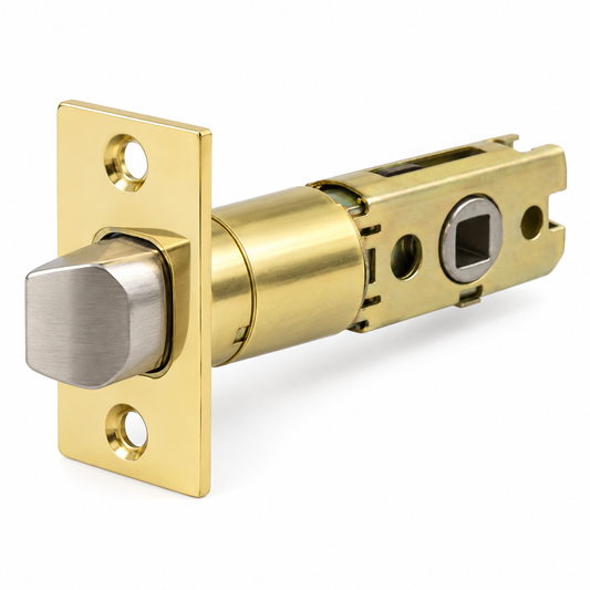 Illustration of passage door latch