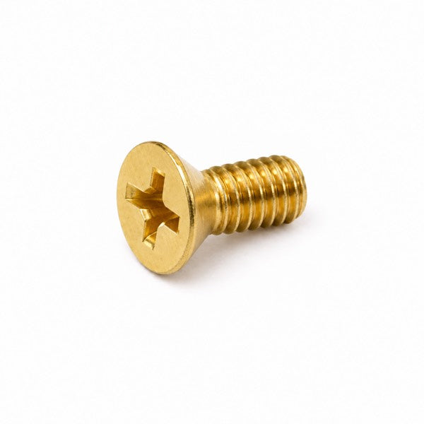 Replacement mortise lock faceplate screw for most mortise lock brands