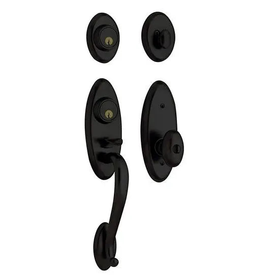 Sectional Handleset with Knob - 102 - Oil Rubbed Bronze; LH