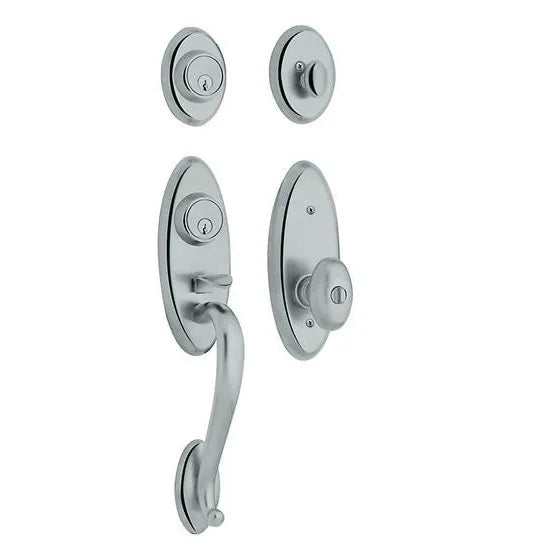 Sectional Handleset with Knob - 112 - Venetian Bronze; LH