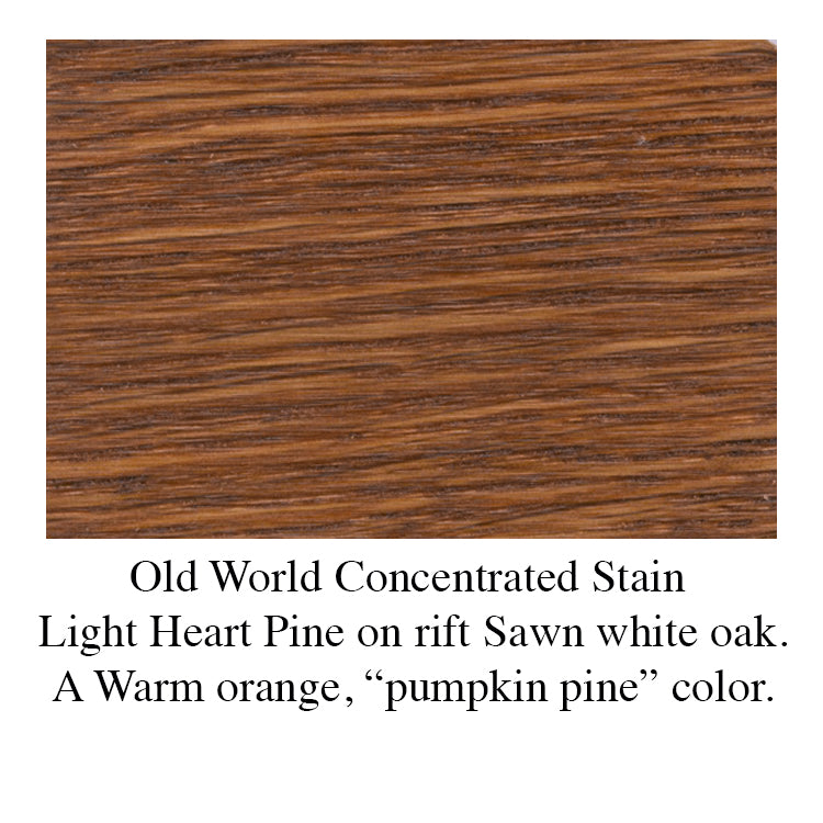 Old World Concentrated Stain Light Heart Pine