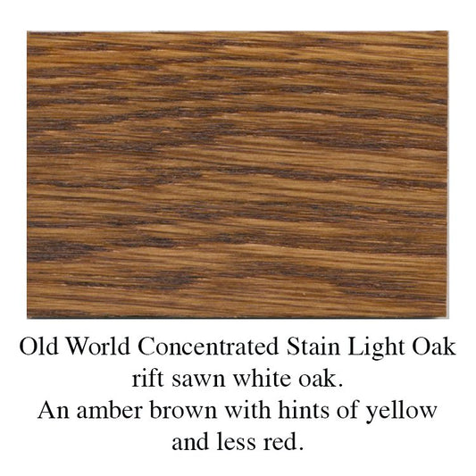 Old World Concentrated Stain Light Oak