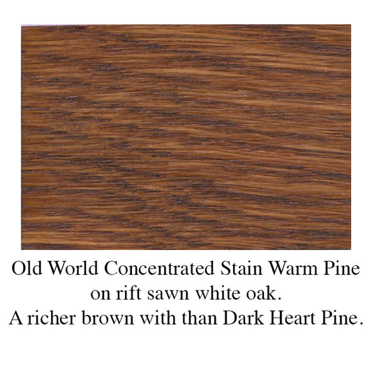 Old World Concentrated Stain Warm Pine