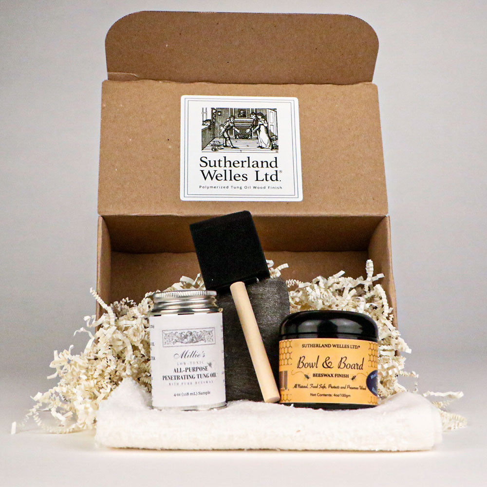 Cutting Board Finishing and Maintenance Kit